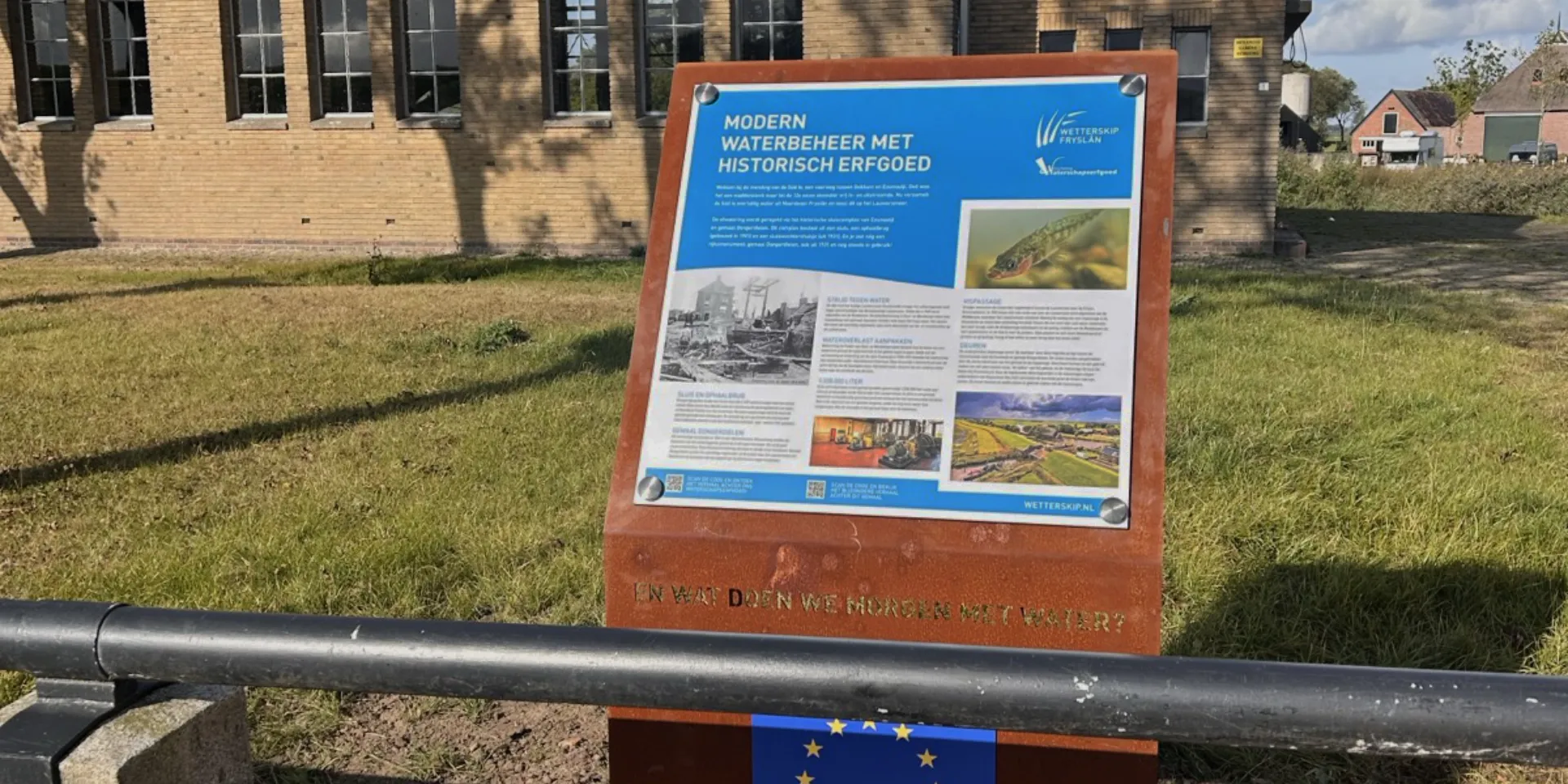 Wetterskip Fryslân informatiezuil